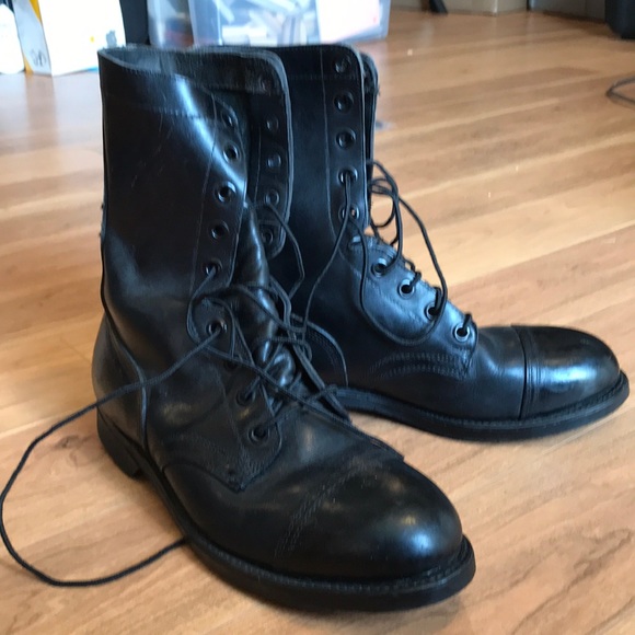 Men’s Black Climbers Boots with Biltrite Sole 9w - Picture 2 of 6